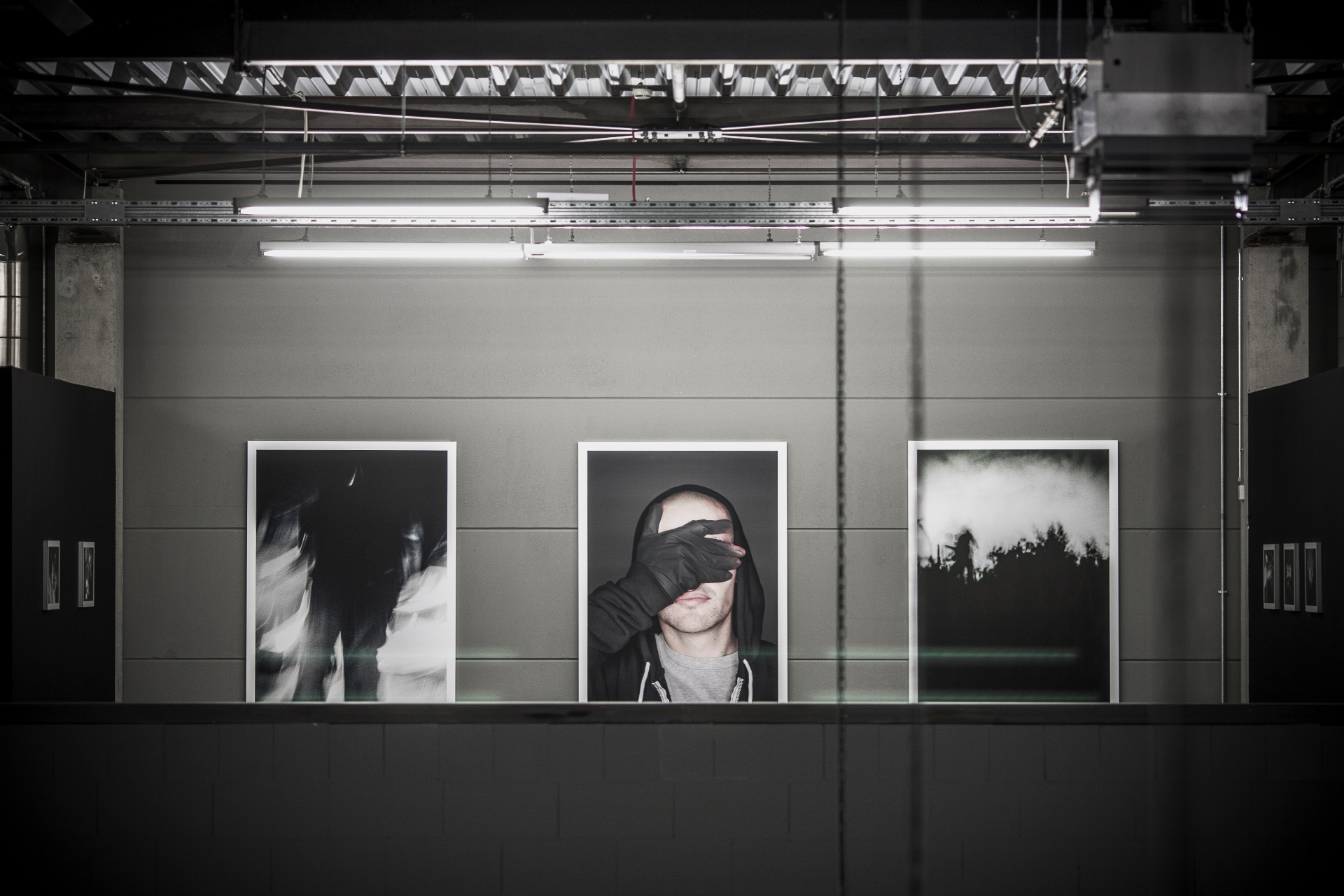 Installation view — BACKFLASHES at CARHARTT Gallery, Weil am Rhein, April 2008
