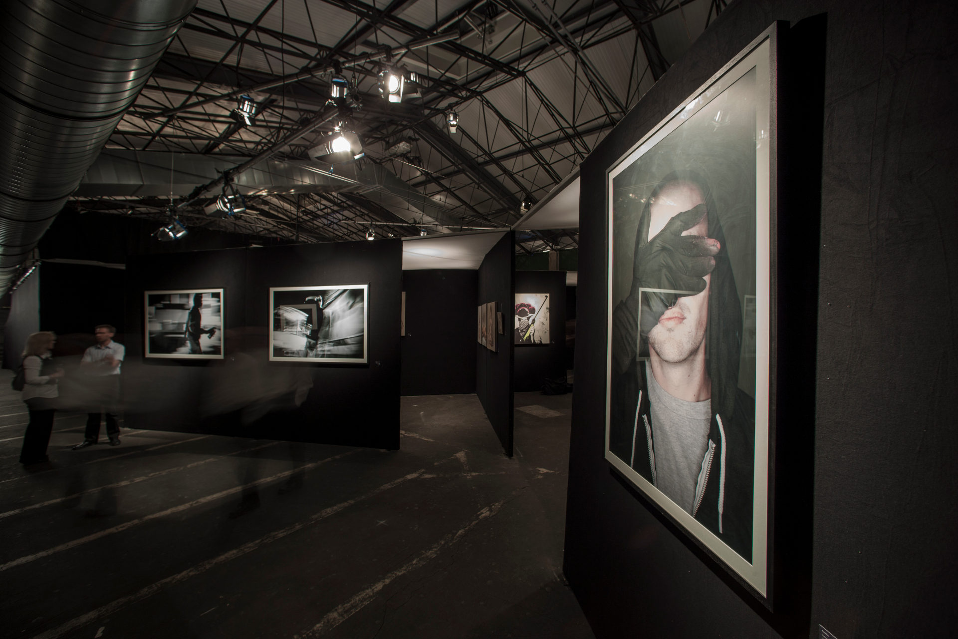 Installation view — BACKFLASHES at KRAUTS Gallery, Heidelberg, May 2008