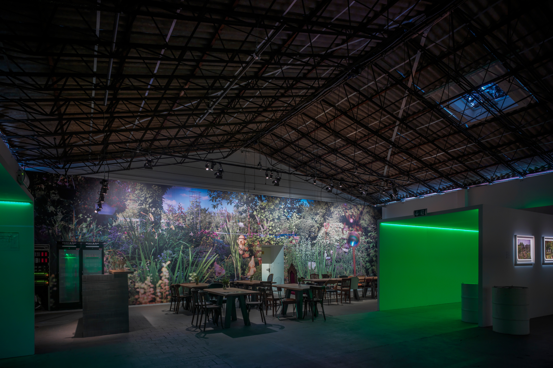 Installation view — WONDERFUL WORLD at KUNST/HALLE, Heidelberg, 2011